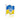 Брошка із срібла з емаллю 4048/12/1/1158