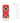 Red gold earrings "Embroidery" 21793/01/0/606