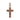 Kreuz in Rotgold 31427/3