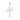 Cruz de plata 74107