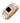 Red gold signet ring with cubic zirconia in classic design JV14532