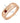 Печатка з червоного золота з гранатом 19138/01/0/5137