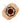 Red gold signet ring with cubic zirconia in classic design JV50486