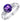 Silberring mit Amethyst und Zirkonia 1709/1r-AMET