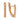 Red gold minimalist earrings JV314178