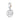Silver pendant in minimalism style JV315046