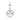 Silver pendant in minimalism style JV315046