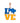 Підвіс з червоного золота з жовто-блакитною емаллю Love Ukraine 32448/01/0/1158