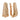 Red gold earrings with decorative elements JV325656