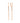 Red gold earrings with cubic zirconia in modern style JV334398