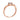 Red gold ring with cubic zirconia in a classic design JV364694